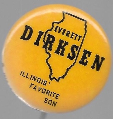 Dirksen Illinois Favorite Son 