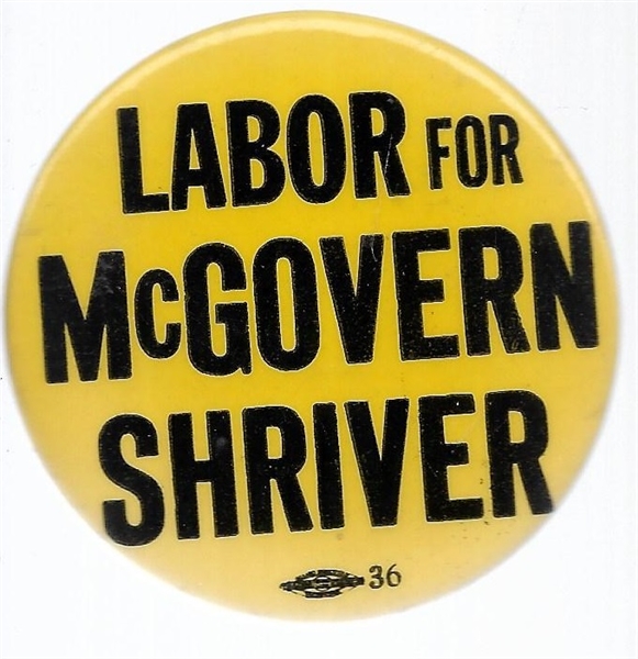 Labor for  McGovern, Shriver 