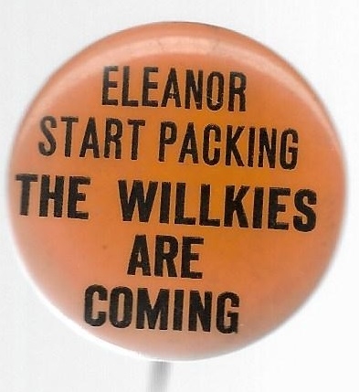 Eleanor Start Packing the Willkies are Coming 