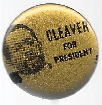 Cleaver for President 1 1/4 Inch Pin 