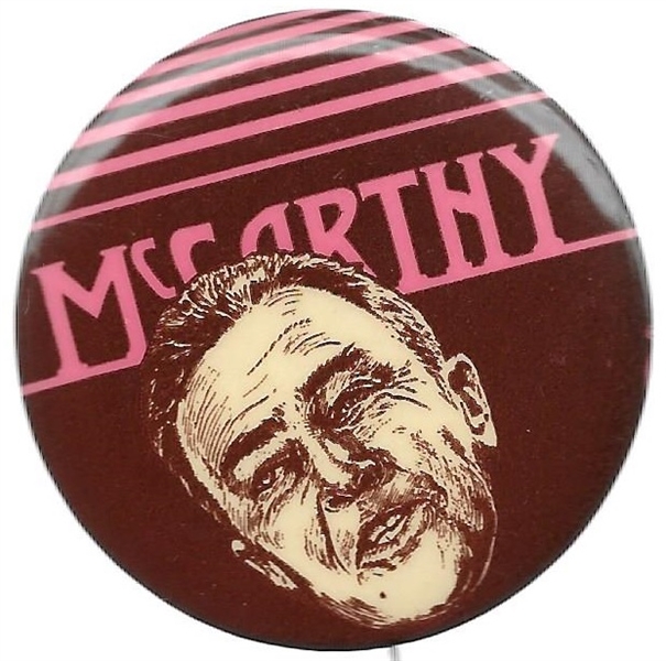 Eugene McCarthy Art Fair Pin 