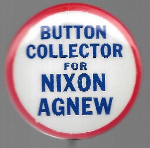 Button Collectors for Nixon, Agnew 