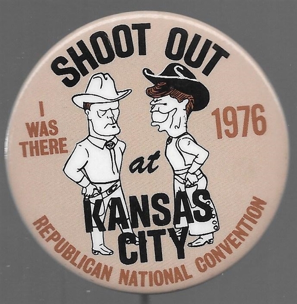 Ford, Reagan Shoot Out in Kansas City