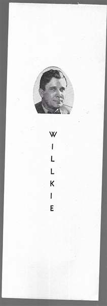 Wendell Willkie Bookmark