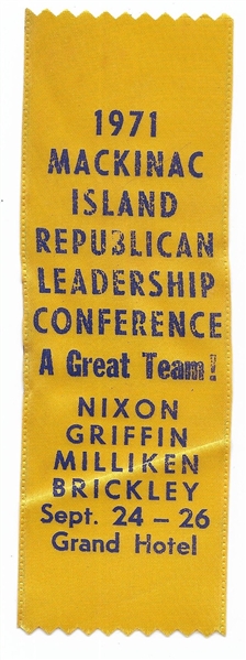 Nixon Mackinac Island Ribbon
