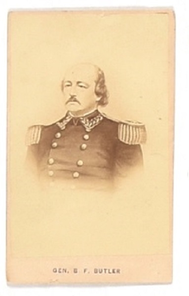 Gen. Benjamin Butler Civil War CDV