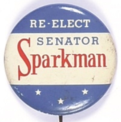 Re-Elect Senator Sparkman, Alabama
