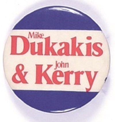 Dukakis and Kerry, Massachusetts