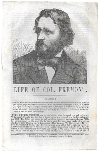 Life of Colonel Fremont