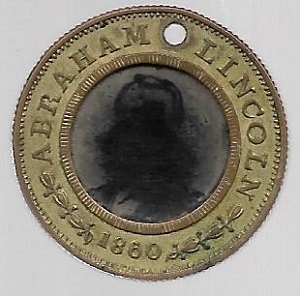 Lincoln, Hamlin 1860 Ferrotype