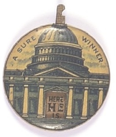 Bryan, McKinley US Capitol Mechanical Pin