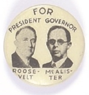 Roosevelt, McAlister Tennessee Coattail