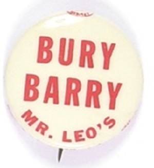 Bury Barry Mr. Leo’s Pin