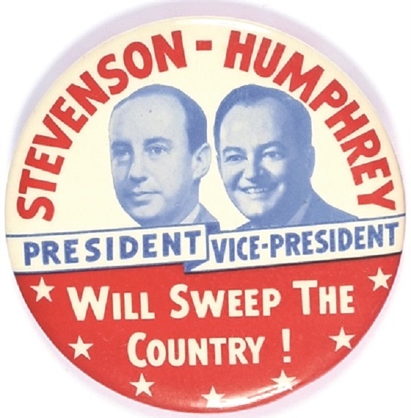 Stevenson, Humphrey Will Sweep the Country