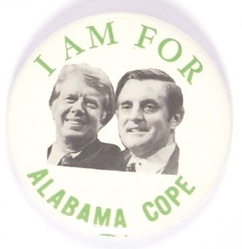 Carter, Mondale Alabama COPE Jugate