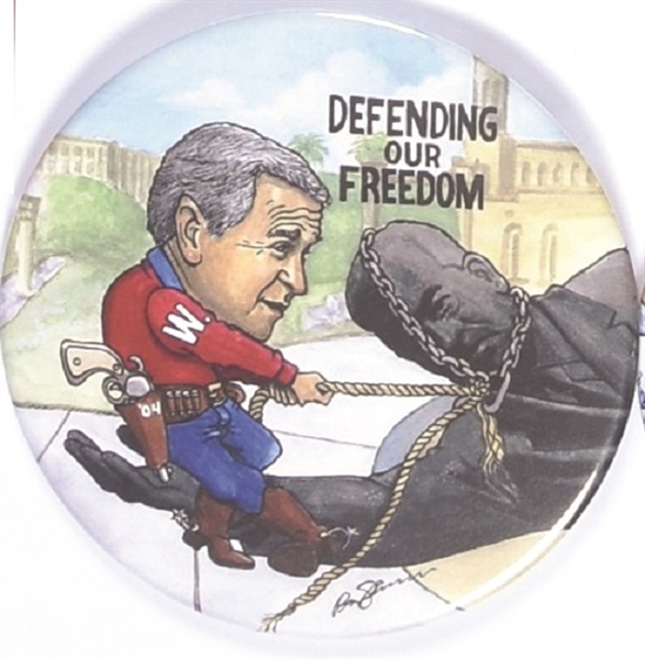 George W. Bush Defending Our Freedom by Brian Campbell