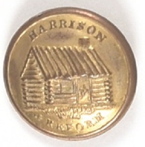 Harrison Log Cabin Clothing Button