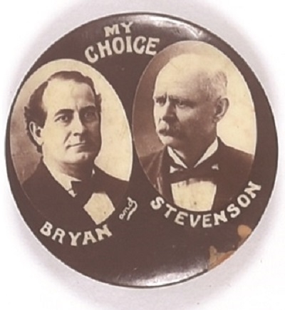 Bryan, Stevenson Our Choice Jugate