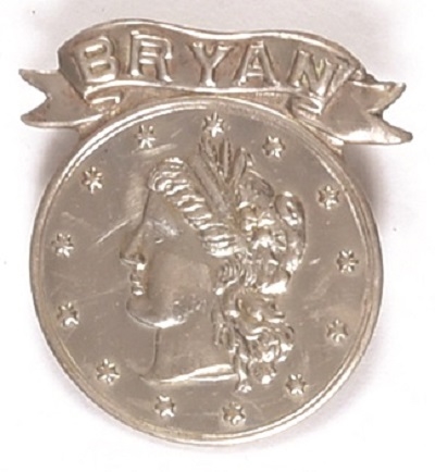 Bryan Lady Liberty Metal Pin