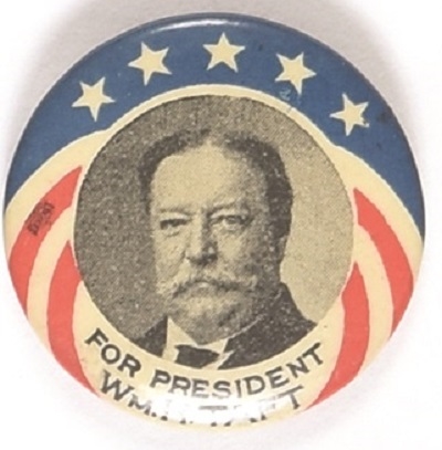 Taft Stars and Stripes Celluloid