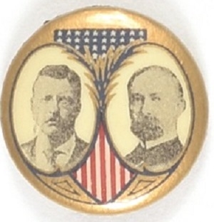 TR, Fairbanks Shield and Gold Border Jugate