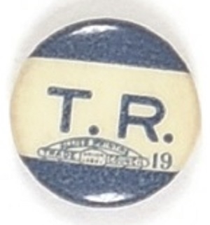 Roosevelt TR Pinback