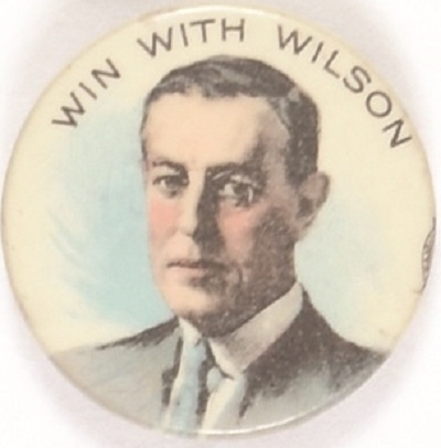Win With Wilson 1 1/4 Inch Color Celluloid