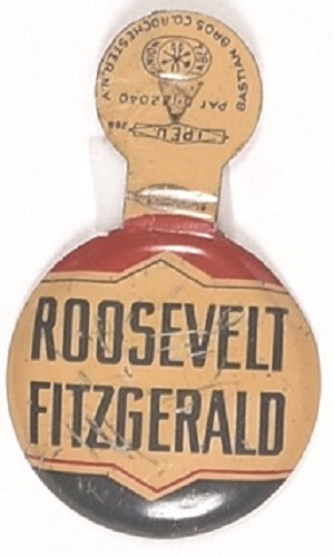Roosevelt and Fitzgerald Coattail Tab