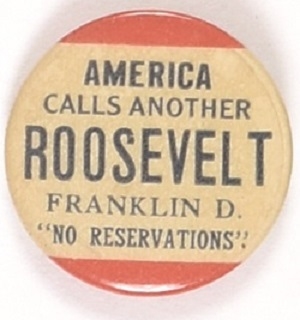 America Calls Another Roosevelt