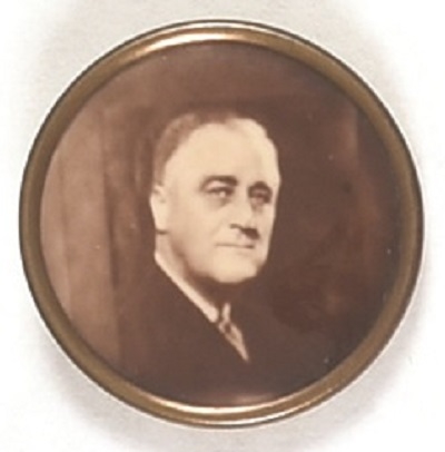 Franklin Roosevelt Sepia Celluloid, Frame