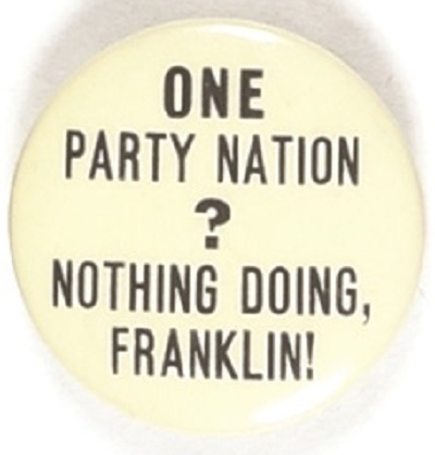 One Party Nation?
