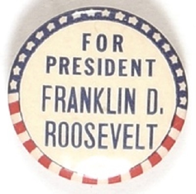 Roosevelt for President Stars, Stripes