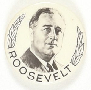 Franklin Roosevelt Scarce Celluloid