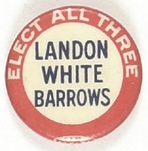 Landon, White, Barrows Maine Coattail