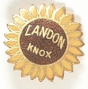 Landon, Knox Enamel Sunflower