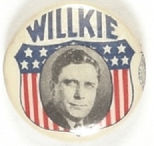 Willkie Classic Shield Pin