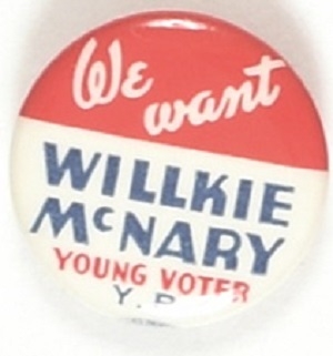 Willkie, McNary Young Voters
