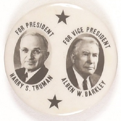 Truman, Barkley Two Stars Jugate