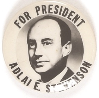 Stevenson for President Sharp Photo Pin
