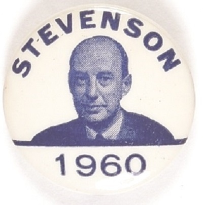 Adlai Stevenson 1960 Hopeful Celluloid