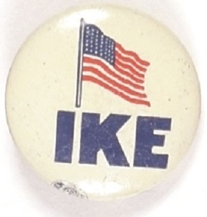 Ike American Flag Litho