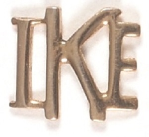 Eisenhower Ike Clutchback Lapel Pin