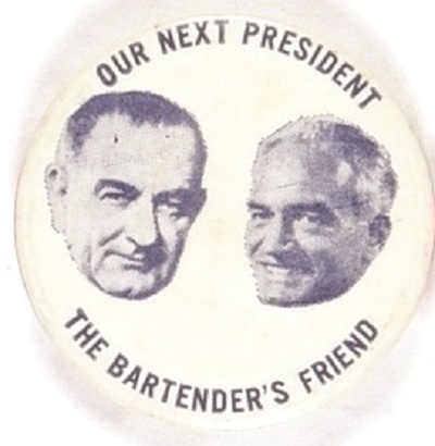 Johnson, Goldwater Bartender's Friend
