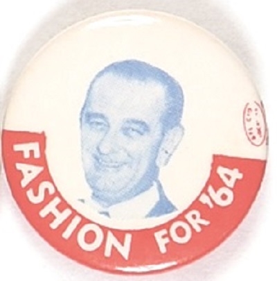Johnson Fashion in 64 Labor Union Pin