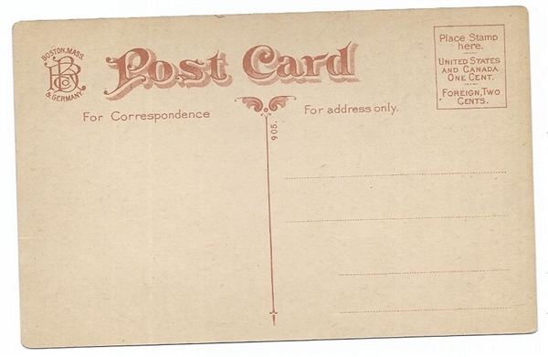 Roosevelt, Lincoln, Washington Postcard