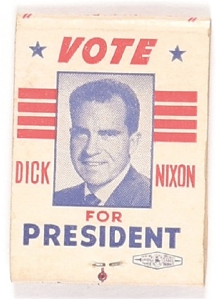 Vote Dick Nixon for President Matchbook