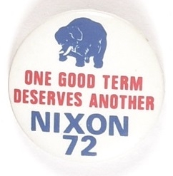 Nixon One Good Term Deserves Another
