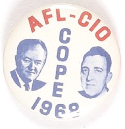 Humphrey, Muskie AFL-CIO Jugate