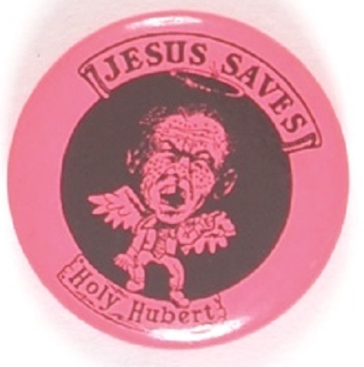Holy Hubert Jesus Saves Pink Version