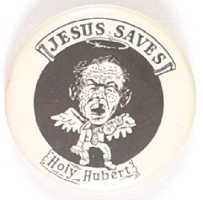 Holy Hubert Jesus Saves White Version